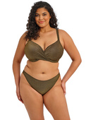Figi kąpielowe Elomi Swim SUNSET SHIMMER ES803285GOR High Leg Bikini Brief Gold Rush
