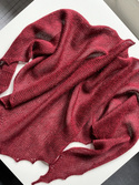 Chusta gładka, symetryczna, 100% Alpaka 3650 Bordowy