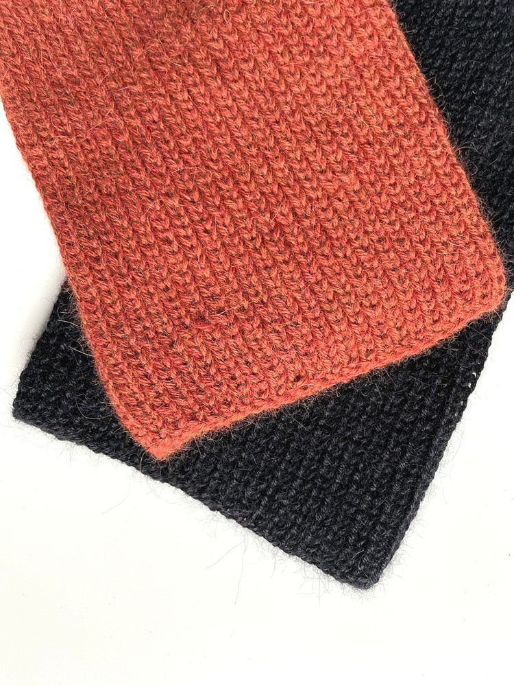 KIARA Beanie-Mütze aus 100% Alpaka 2925 rdza Damen