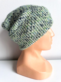 VARELLA – czapka merino wywijana 100% Baby Merino 467 Lody Pistacjowe