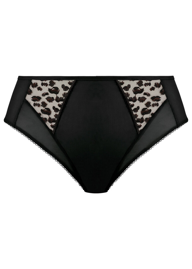 Wysokie figi Elomi NAMRAH EL301353JET High Leg Brief Jet