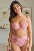 Figi z wysokim stanem Panache CORA 11413 Deep Brief Soft Pink