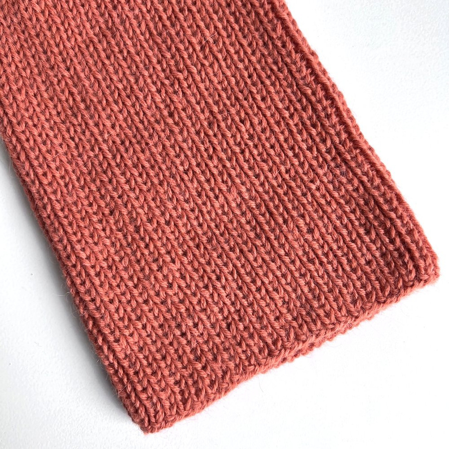 KIARA Alpaca Beanie 100% Alpaca 2915 Orange