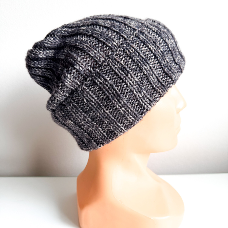 NELLI Handmade Merino Wool Beanie 31 Nocny Las Winter