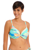 Biustonosz kąpielowy Freya Swim AS204827AQA SUMMER REEF Uw Plunge Bikini Top Aqua