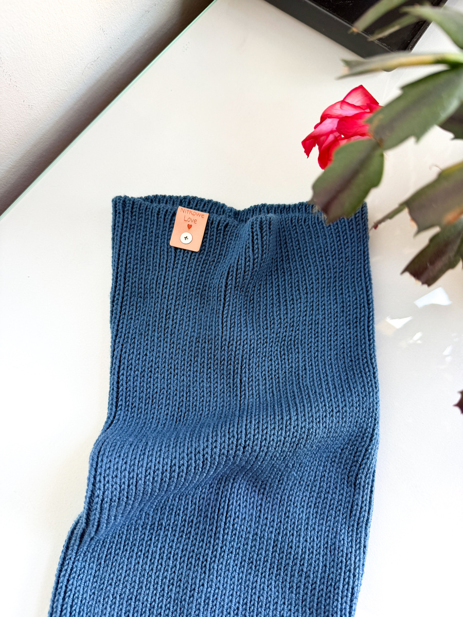 Wełniany KOMIN VARELLA 100% Baby Merino 42 Petrol