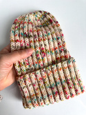 NELLI – czapka merino wywijana 27 Zimowy Karnawał unisex zimowa
