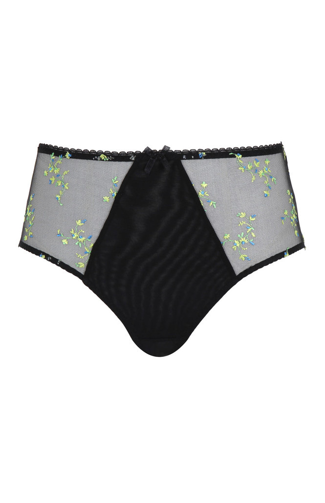 Głębokie figi Panache MEADOW 10974 Deep Brief Black