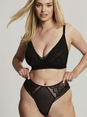 Wysokie figi brazylijskie Cleo by Panache ALEXIS 10475 High Waist Brief Black