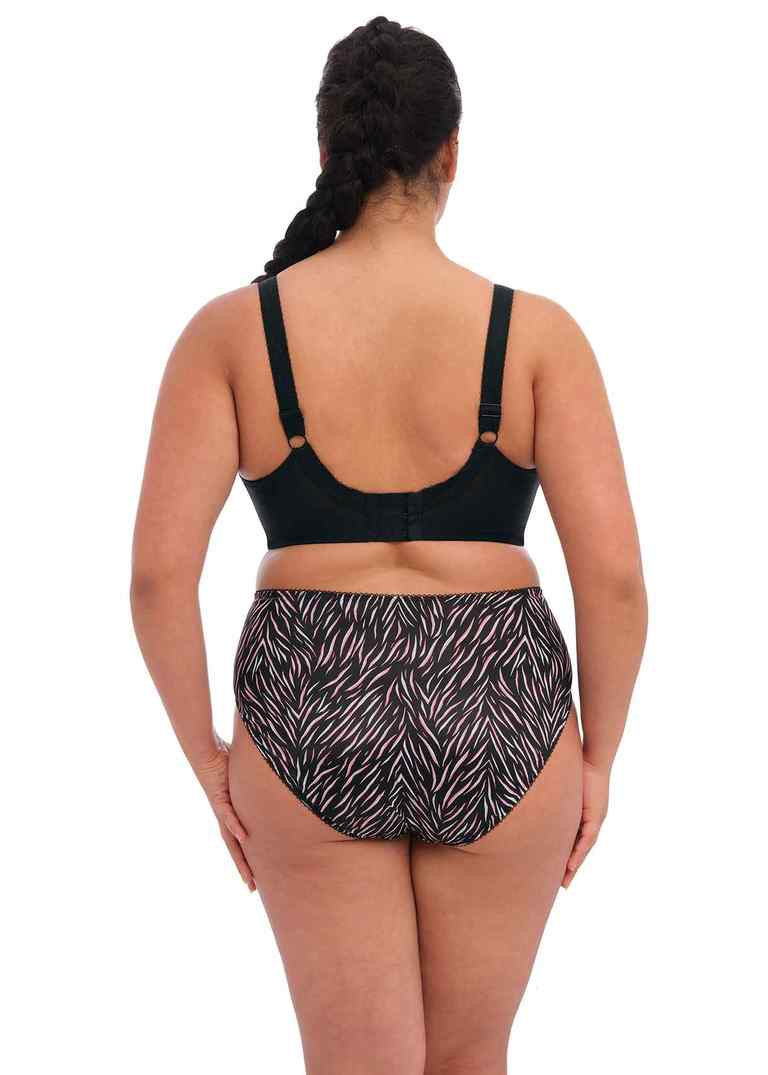 KOMPLET - Biustonosz Elomi MORGAN EL4110SEI Uw Bra Serengeti + EL4116SEI Full Brief Serengeti (40GG + XXL)