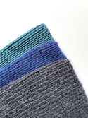 Handmade women’s hat AUREA 100% baby merino plus mohair and silk 30/28 Blue