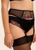 Pas do pończoch Fantasie ELIYSE FL104291BLK Suspender Black