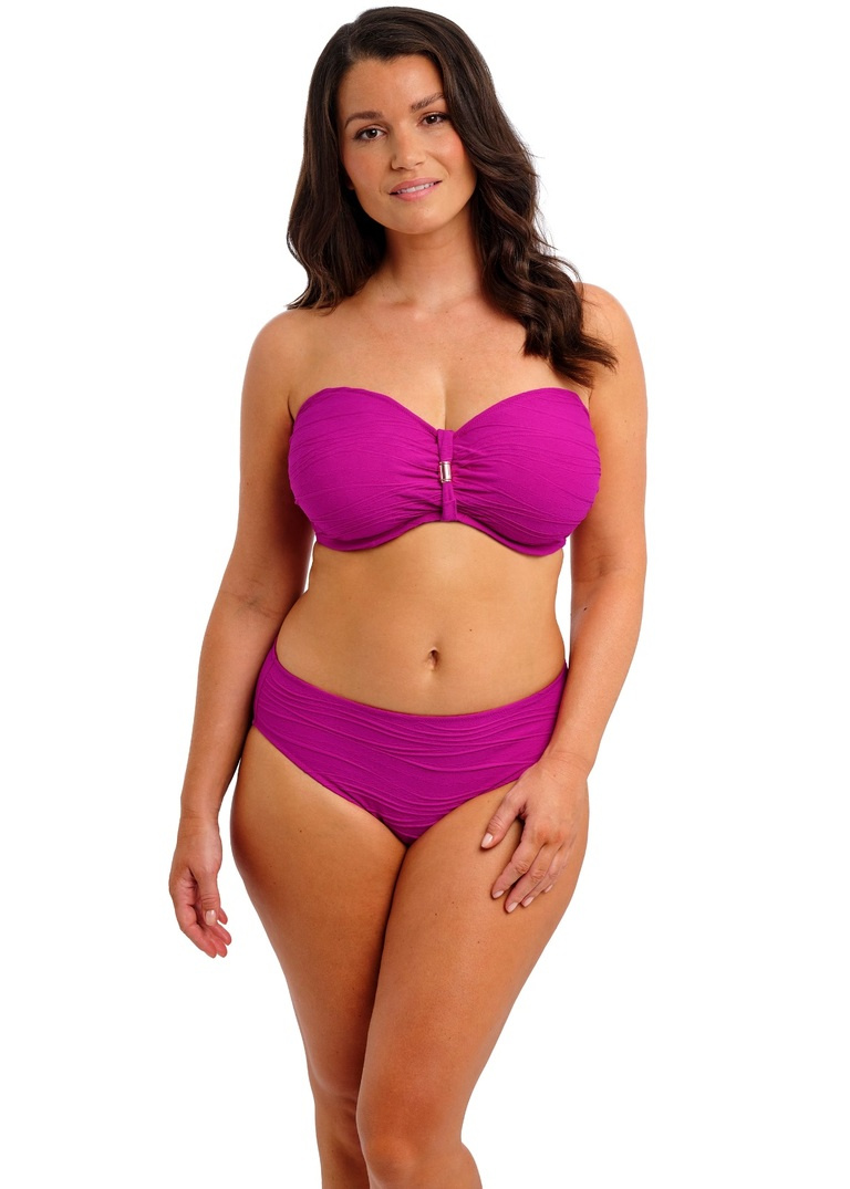 Biustonosz kąpielowy Fantasie BEACH WAVES FS502210BRF Uw Bandeau Bikini Top Bright Fuchsia