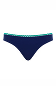 Figi kąpielowe Panache Swim RIC RAC SW1756B Brazilian Bikini Bottoms Ric Rac Navy