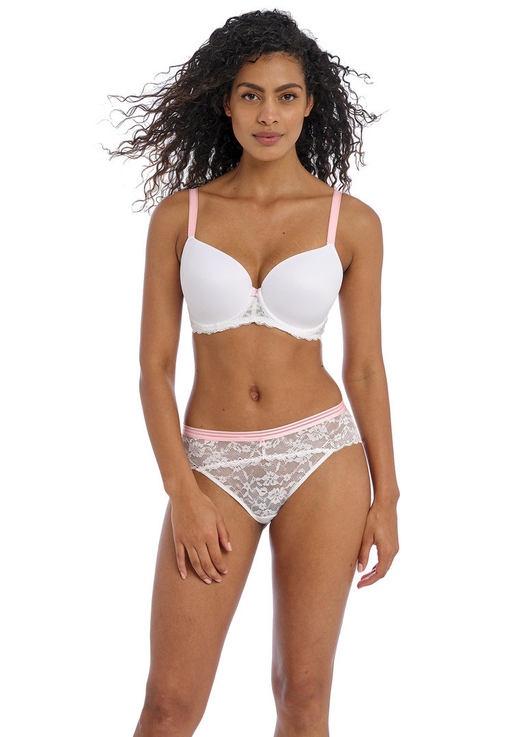 Biustonosz Freya OFFBEAT AA5450WHE Uw Moulded Demi T-shirt Bra White
