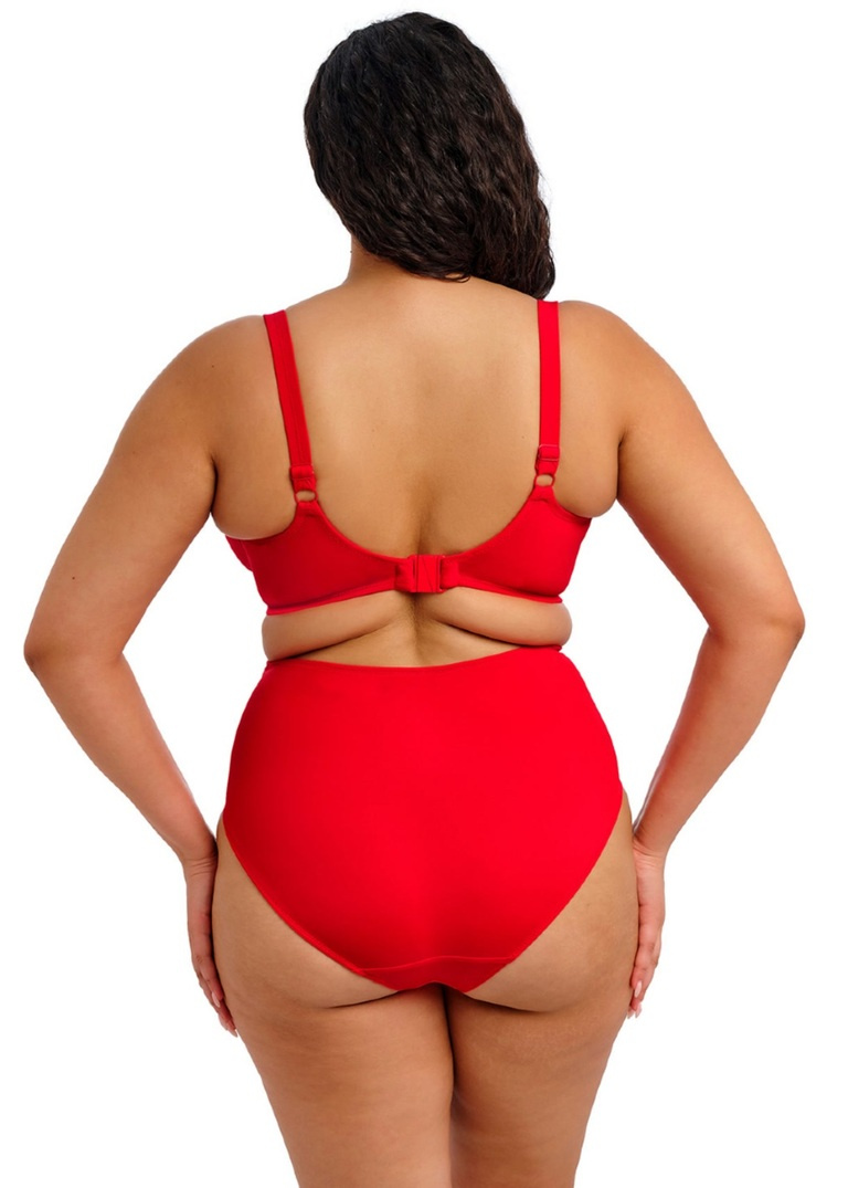 Wysokie figi kąpielowe Elomi Swim PLAIN SAILING ES7286LAA Full Bikini Brief Lava