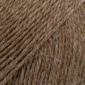 KIARA – czapka z alpaki 100% beanie bez wywinięcia 9043 ziarno kakaowca brązowa