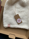 CHMURKA Alpaca Beanie 01 Ecru