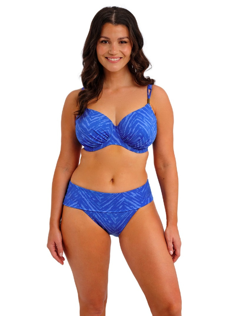 Figi kąpielowe Fantasie PUNTA MITA FS505577SAR Fold Bikini Brief Sapphire