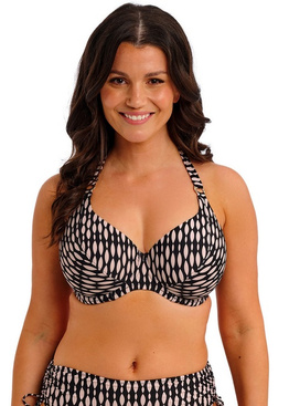 Biustonosz kąpielowy Fantasie SHELL BAY FS506904DEB Uw Halter Bikini Top Desert Blush