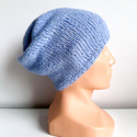 CHMURKA Alpaca Beanie 36 Light Blue