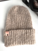 WATA CUKROWA Damenmütze aus Alpaka und Merinowolle 15 Beige