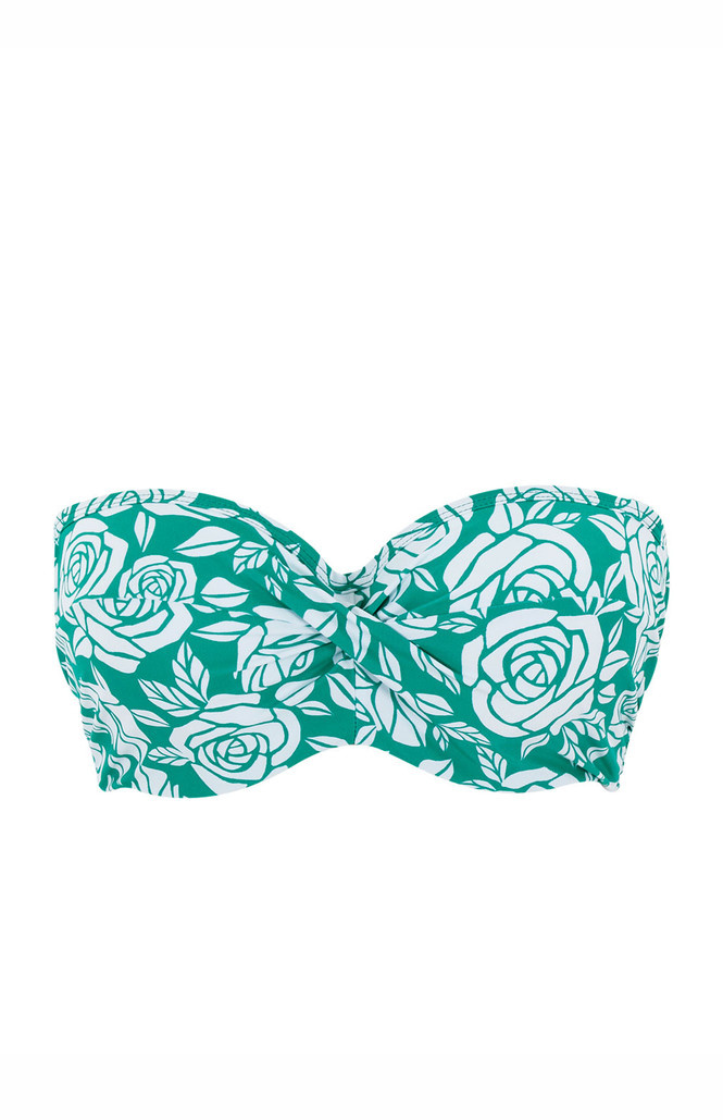Biustonosz kąpielowy Panache Swim ENGLISH ROSE Ella SW1763B Ella Bandeau Bikini Top English Rose