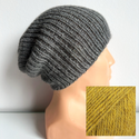 KIARA Alpaca Beanie 100% 9029 Łany Pszenicy