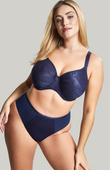 Figi Sculptresse by Panache ILLUMINATE 10704 Deep Brief French Navy