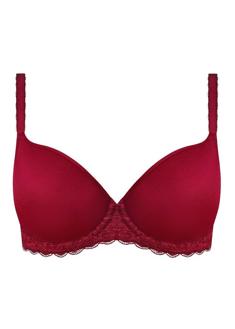 Biustonosz Wacoal RAFFINE WE148004CRI Uw Contour Bra Carmine