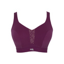 Biustonosz Panache Sport ENDURANCE 5022B Non Padded Sports Wired Bra Berry/Chalk