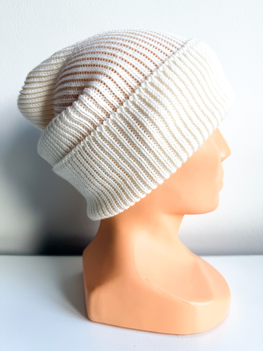 VARELLA – czapka z wełny merino baby merino 01 biała