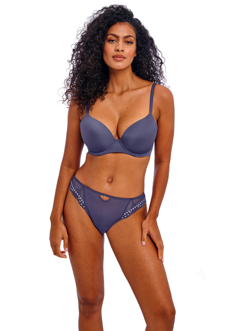 Biustonosz Freya UNDETECTED AA401708DSK Uw Moulded T-shirt Bra Dusk