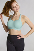 Biustonosz sportowy Panache Sport POWER 5021M Wired Sports Bra Aqua Haze/Wave Print