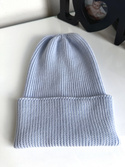 VARELLA – czapka beanie z wełny merino 100% Baby Merino 53 Rosa zimowa