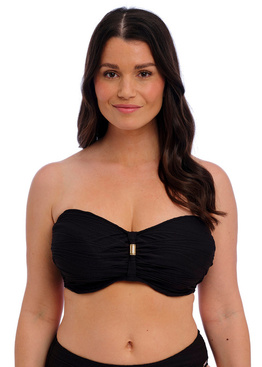 Biustonosz kąpielowy Fantasie BEACH WAVES FS502210BLK Uw Bandeau Bikini Top Black