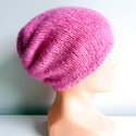 CHMURKA Handmade Alpaca Beanie 52 płatek róży