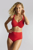 Biustonosz kąpielowy Panache Swim AURORA Jennifer SW2024 Jennifer Plunge Bikini Top Aurora Red