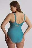 Kostium jednoczęściowy balkonowy Panache SPARKLE SW2050A GIGI Balcony Swimsuit Sparkle Teal