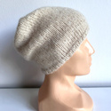 CHMURKA Handmade Alpaca Beanie 02 Wheat