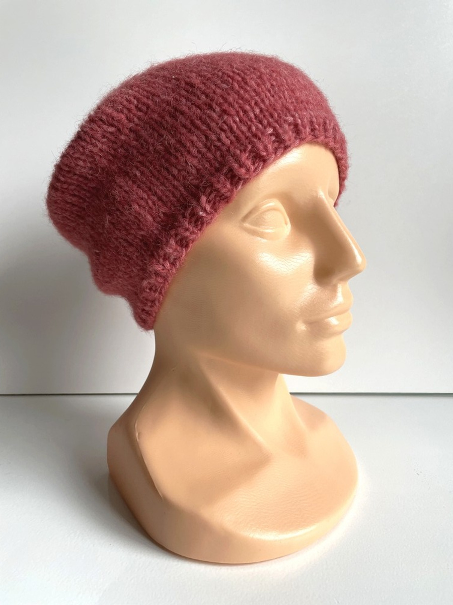 CHMURKA Alpaca Beanie 23 Coral