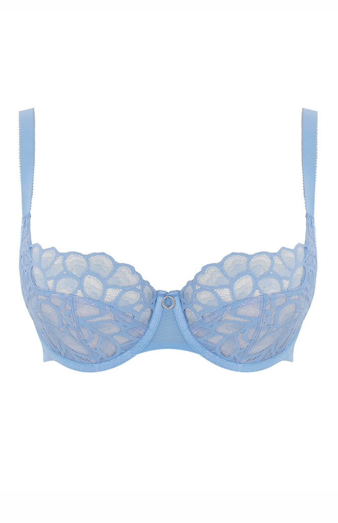 Biustonosz Panache ALLURE DEMI 10761 Balcony Bra Bluebell