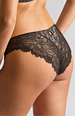Brazyliany Panache CHERIE 11012 Brazilian Brief Black Animal
