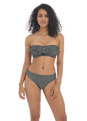 KOMPLET - Strój kąpielowy dwuczęściowy Freya Swim CHECK IN Monochrome - wybierz fason i rozmiar (28G, 28GG, 30D, 32H, 34F, 34J, 36G)