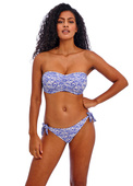 Figi kąpielowe Freya Swim OCEAN BREEZE AS206075DEN Tie Side Bikini Brief Denim