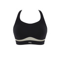 Bezfiszbinowy biustonosz sportowy Panache Sport FREEDOM 7344 Non Wired Sports Bra Black/Chalk