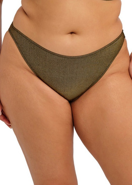 Figi kąpielowe Elomi Swim SUNSET SHIMMER ES803285GOR High Leg Bikini Brief Gold Rush