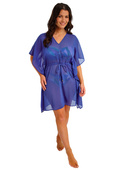 Tunika plażowa Fantasie Swim NAURU FS506294SAR Kaftan Sapphire