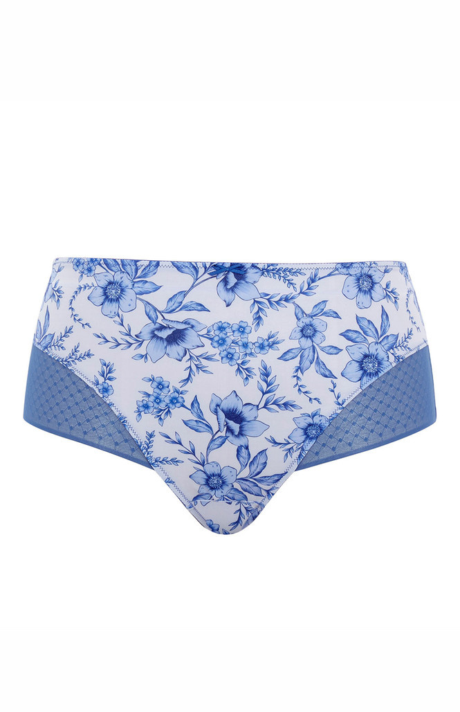 Figi Sculptresse by Panache BLISS 10682 Deep Brief Blue Floral