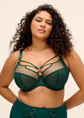 Biustonosz Elomi SACHI EL4350DPE Uw Plunge Bra Deep Emerald